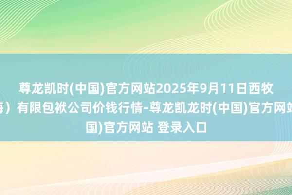 尊龙凯时(中国)官方网站2025年9月11日西牧科技（青海）有限包袱公司价钱行情-尊龙凯龙时(中国)官方网站 登录入口